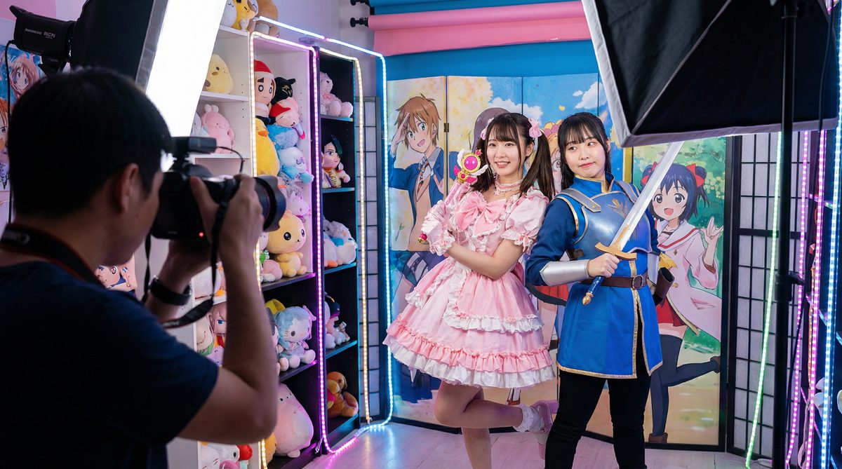 AI换脸动漫cosplay视频